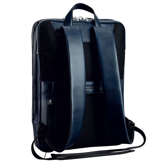 Leonhard Heyden Montreal Sac à dos professionnel Cuir 44 cm Compartiment pour ordinateur portable