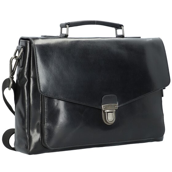 Leonhard Heyden Roma Porte-documents en cuir 39 cm Compartiment pour ordinateur portable
