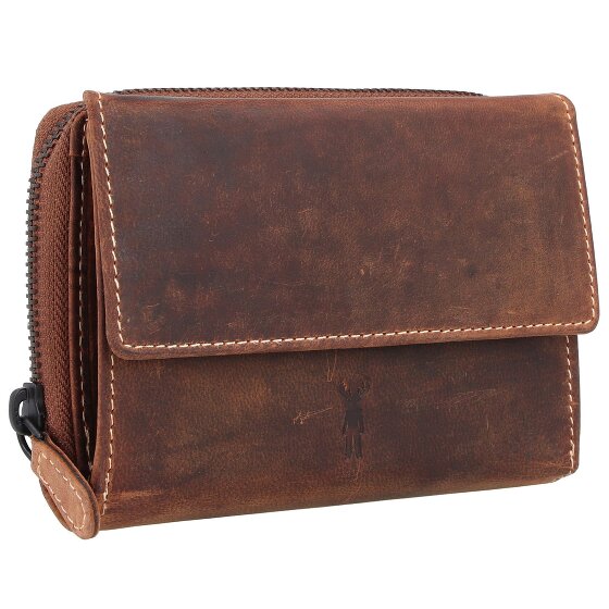 Jack Kinsky Baltimore 512 Porte-monnaie RFID en cuir 14 cm