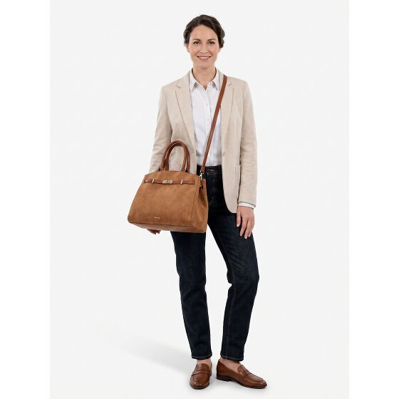 Tamaris TAS Martina Sac à bandoulière Cuir véritable 40 cm