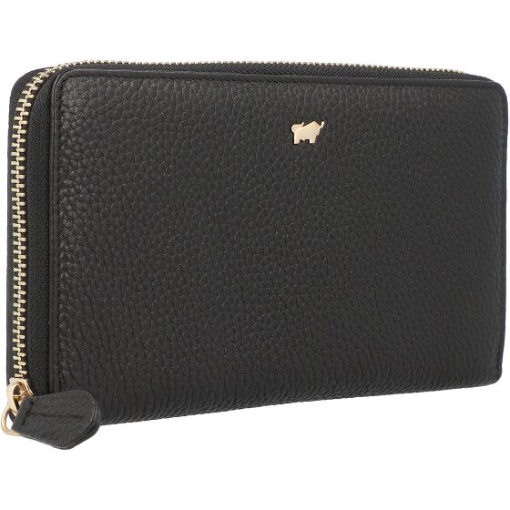 Braun Büffel Asti Porte-monnaie Protection RFID Cuir 19 cm