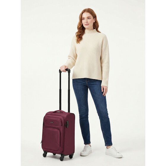 Smartbox Edition 04 4 roues Valise cabine 55 cm avec soufflet d'extension