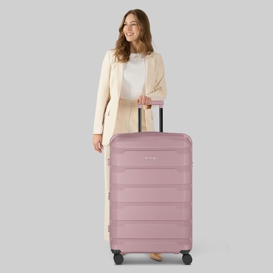 d&n South Dakota 4 roulettes Trolley L 76 cm avec soufflet d'extension