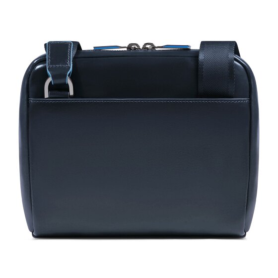 Piquadro Blue Square Sac à bandoulière Cuir véritable 21 cm