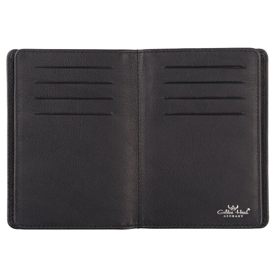 Golden Head Etui pour cartes d'identité Polo RFID en cuir 9 cm