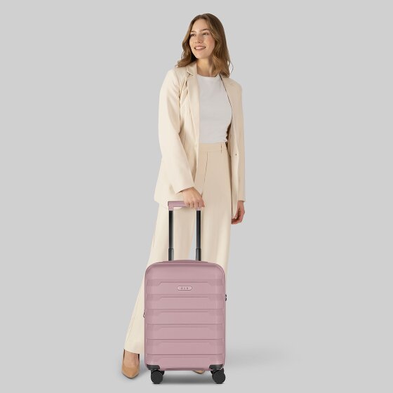 d&n South Dakota 4 roulettes Trolley de cabine S 55 cm avec soufflet d'extension