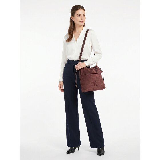 Coccinelle Lidia Sac à bandoulière Cuir véritable 34 cm