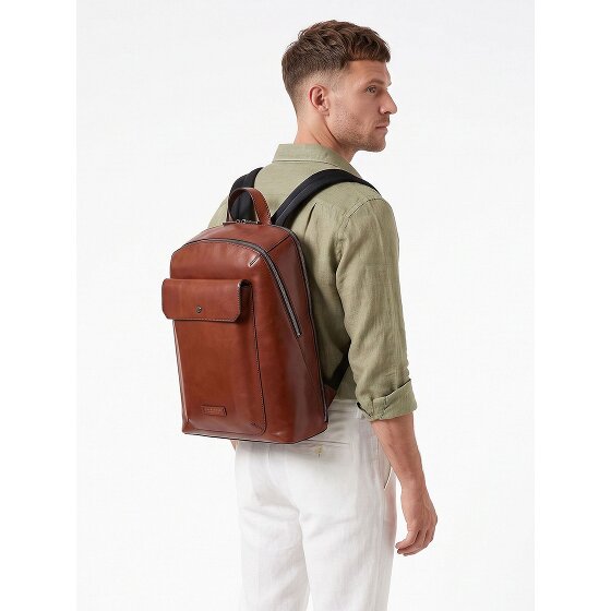 The Bridge Mattia Daypack Cuir véritable 39 cm Compartiment ordinateur