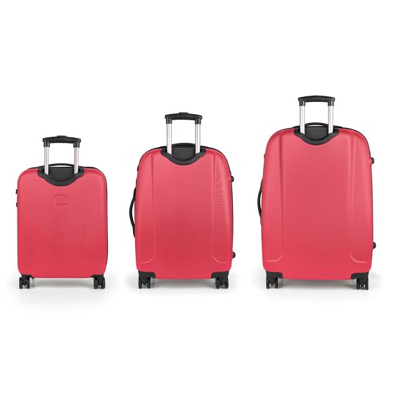 Gabol Paradise XP 4 roulettes Set de valises 3 pièces avec soufflet d'extension
