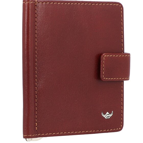 Golden Head Porte-cartes de crédit Colorado en cuir 8,5 cm avec pince à billets