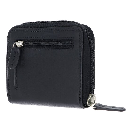 Golden Head Polo Porte-monnaie Protection RFID Cuir véritable 10 cm
