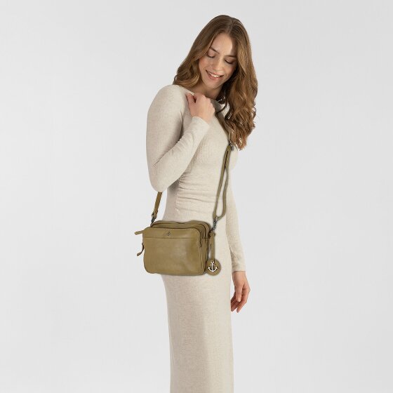 Harbour 2nd Anchor Love Thalea Sac à bandoulière Cuir véritable 23 cm