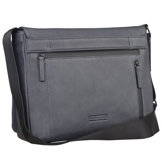 Leonhard Heyden Den Haag Messenger en cuir 31 cm