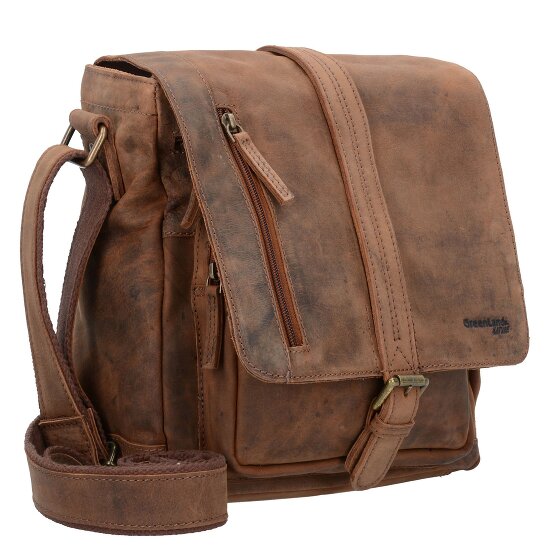 Greenland Nature Montenegro Sac à bandoulière en cuir 22 cm