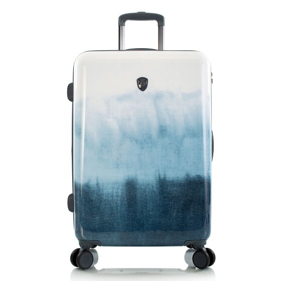 Heys Black Camo 4 roulettes Trolley M 66 cm avec soufflet d'extension