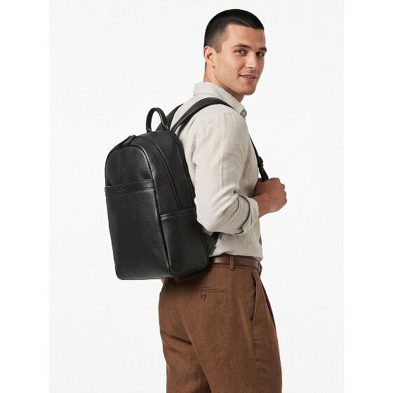 Castelijn & Beerens Lou Daypack Protection RFID Cuir véritable 43 cm Compartiment ordinateur