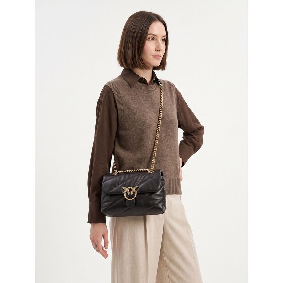 PINKO Love Puff Mini Sac à bandoulière Cuir véritable 23 cm