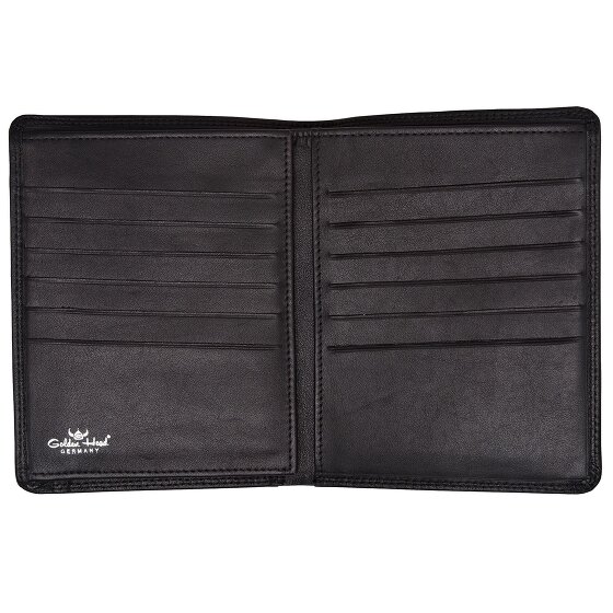 Golden Head Porte-monnaie Polo RFID en cuir 10,5 cm