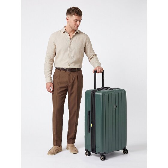 Delsey Paris Longitude 4 roues Valise cabine 81 cm '"avec soufflet d''extension"'