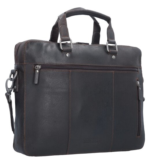 Leonhard Heyden Porte-documents Dakota en cuir 37 cm