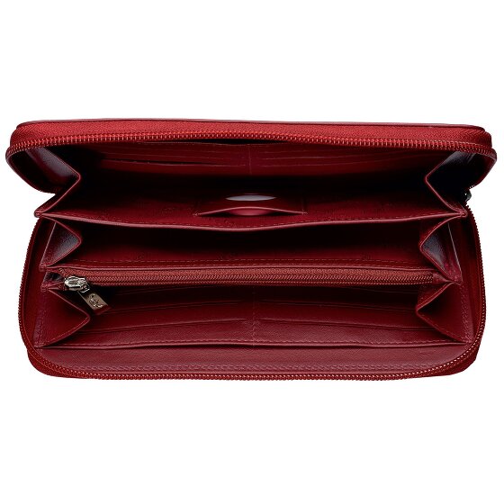 Golden Head Polo Porte-monnaie Protection RFID Cuir véritable 20 cm