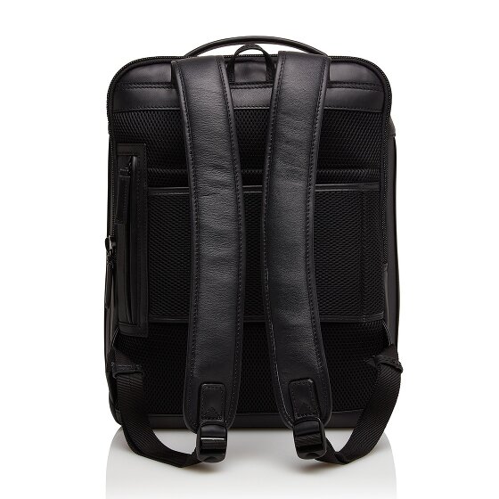 Castelijn & Beerens Nappa X Victor Sac à dos en cuir RFID 42 cm pour ordinateur portable