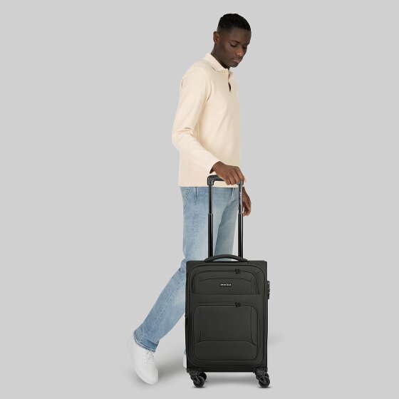 Smartbox Edition 04 4 roulettes Trolley de cabine 55 cm avec soufflet d'extension