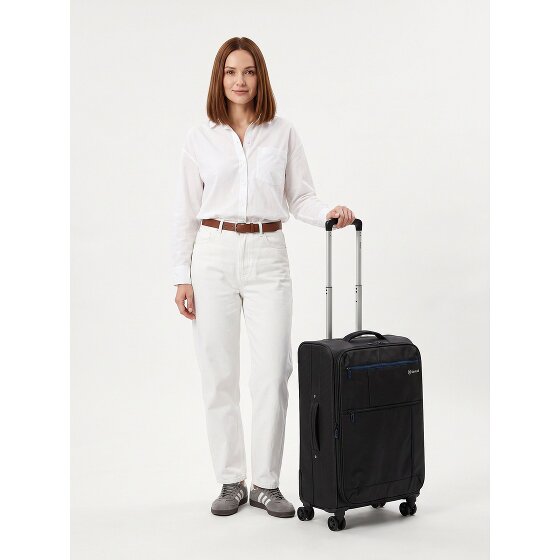 Benzi 5825 4 roues Valise cabine M 67 cm avec soufflet d'extension