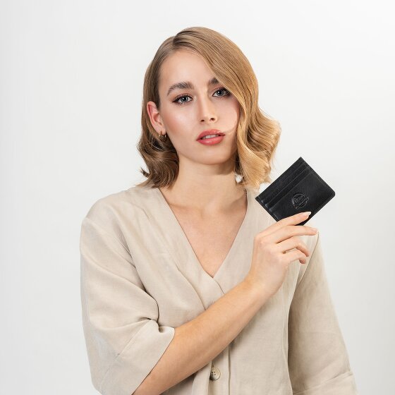 Farmhood Memphis Étui pour cartes de crédit Protection RFID Cuir 10 cm