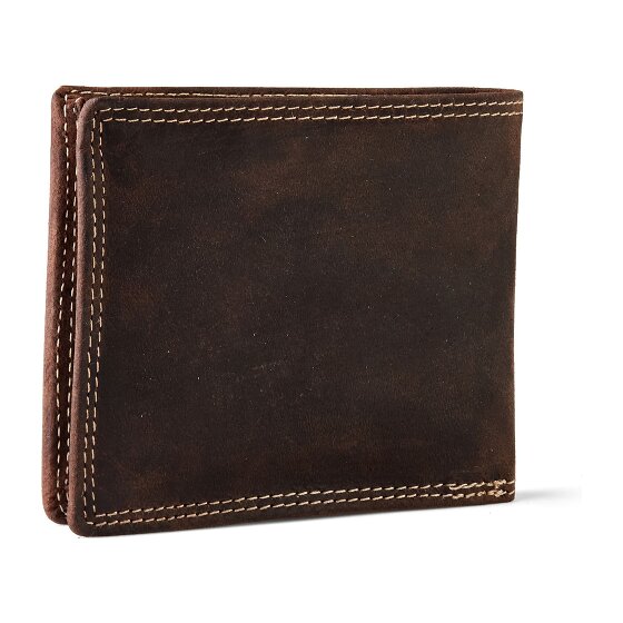 Jack Kinsky Baltimore 109 Porte-monnaie Protection RFID Cuir 12 cm