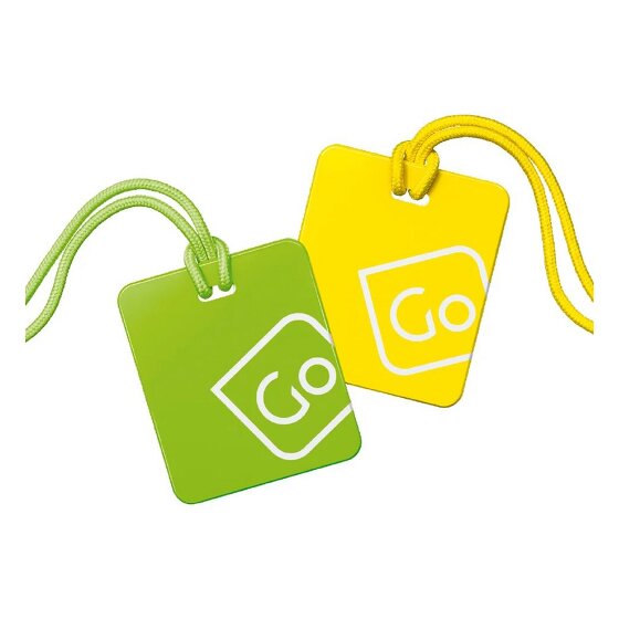 Go Travel Set d'étiquettes d'adresse 2pcs.