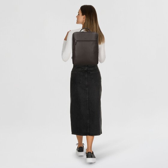 Picard Milano Sac à dos professionnel Cuir 39 cm Compartiment pour ordinateur portable