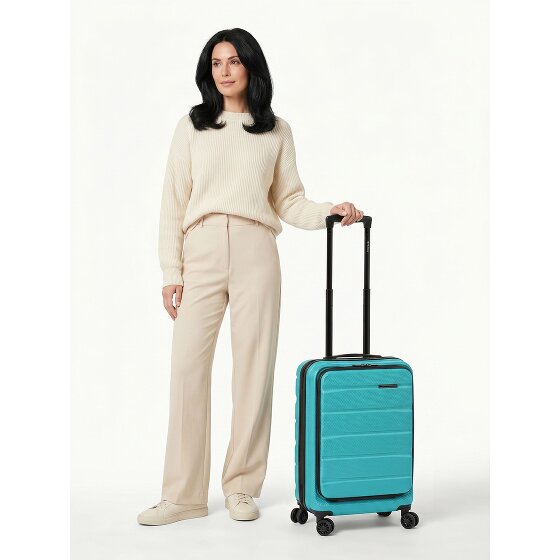 Franky Munich 4.0 4 roues Valise cabine 55 cm Compartiment ordinateur avec soufflet d'extension