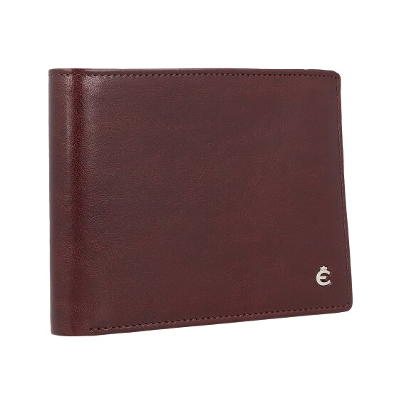 Esquire Toscana Porte-monnaie Protection RFID Cuir 12 cm