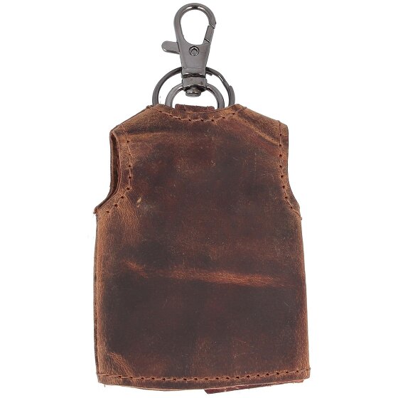 Greenland Nature Étui à clés Montana en cuir 6 cm