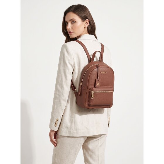 Lazarotti Bologna Leather Sac à dos de ville Cuir véritable 27 cm