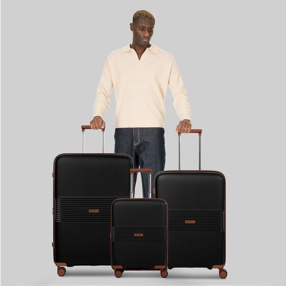 Farmhood Eco Edition 02 4 roulettes Set de valises 3 pièces avec soufflet d'extension