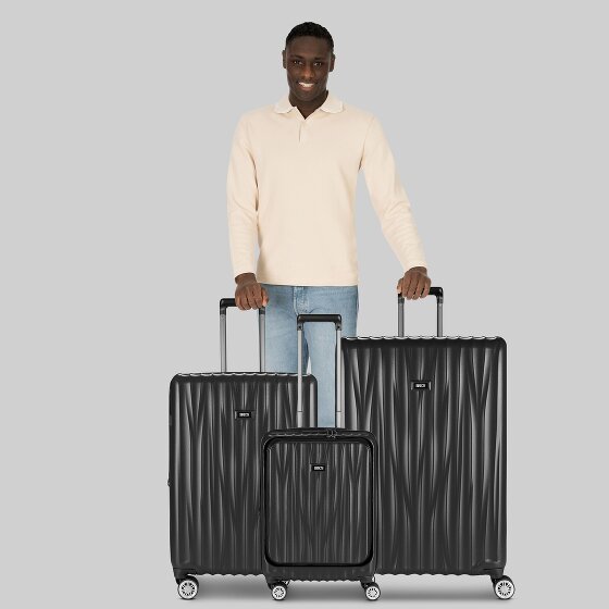 Bric's Cervia 2.0 4 roulettes Set de valises 3 pièces avec soufflet d'extension