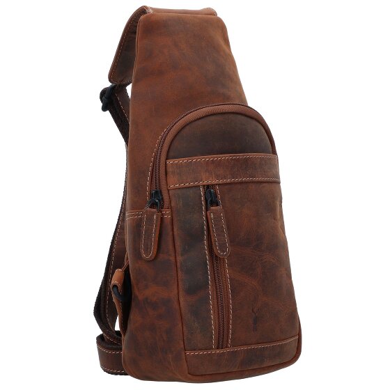 Jack Kinsky Baltimore 17 Sac à bandoulière en cuir 30 cm