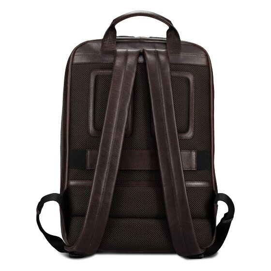 Jost London Daypack Cuir véritable 44 cm Compartiment ordinateur