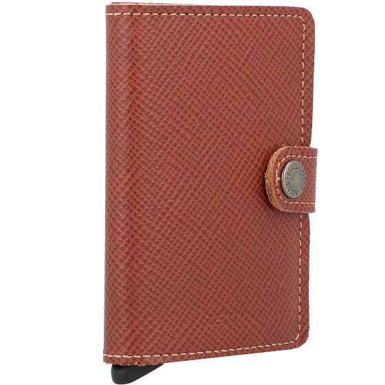 Secrid Miniwallet Saffiano Porte-cartes de crédit RFID en cuir 6,5 cm