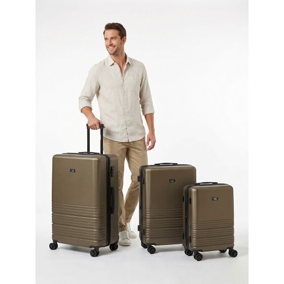 camel active Hanoi 4 roues Set de valises 3 pièces avec soufflet d'extension