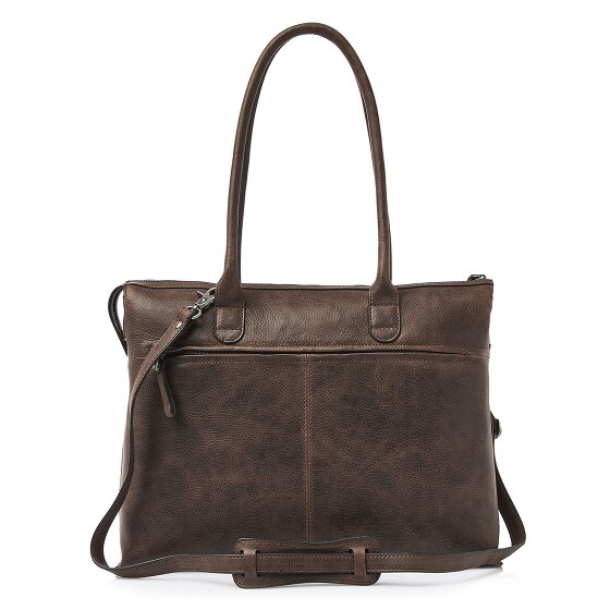 Castelijn & Beerens Carisma Sac à bandoulière RFID en cuir 40 cm Compartiment pour ordinateur portable