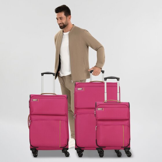d&n Travel Line 6704 4 roues Set de valises 3 pièces
