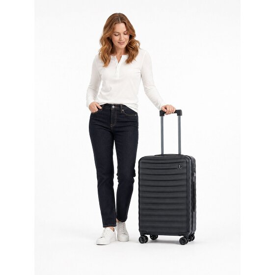 Bric's Nausicaa 4 roues Valise cabine M 69.5 cm avec soufflet d'extension