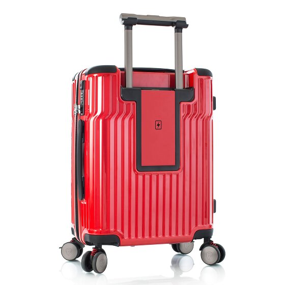 Heys Tekno 4 roulettes Trolley de cabine S 53 cm Compartiment pour ordinateur portable