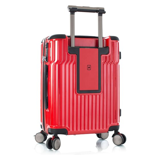 Heys Tekno 4 roulettes Trolley de cabine S 53 cm Compartiment pour ordinateur portable
