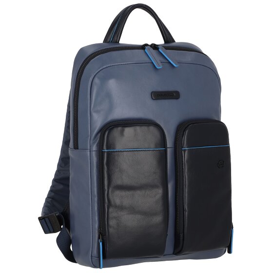 Piquadro Blue Square Revamp sac à dos RFID cuir 42 cm compartiment pour ordinateur portable