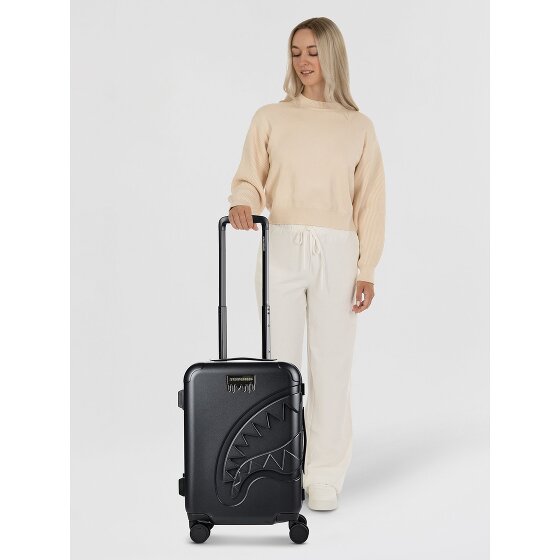Sprayground Gold Brick Luxe 4 roulettes Trolley de cabine 52 cm