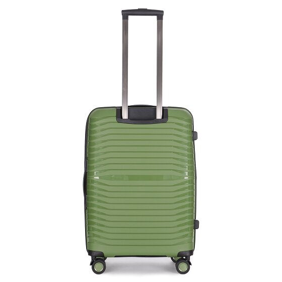 Stratic Bright+ 4 roues valise cabine M 66 cm avec soufflet d'extension